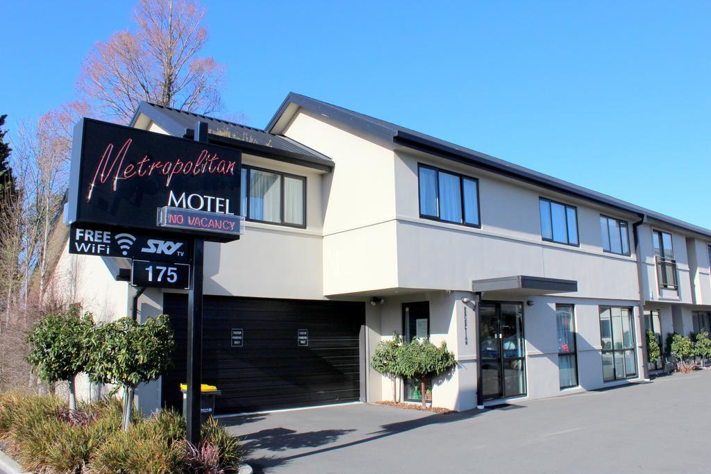 Metropolitan Motel On Riccarton Christchurch Eksteriør bilde