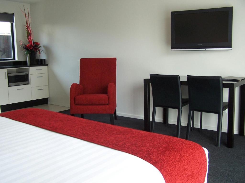 Metropolitan Motel On Riccarton Christchurch Rom bilde