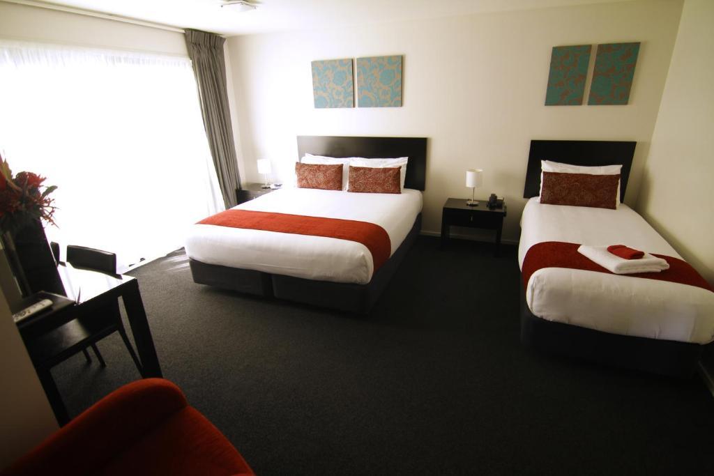 Metropolitan Motel On Riccarton Christchurch Rom bilde