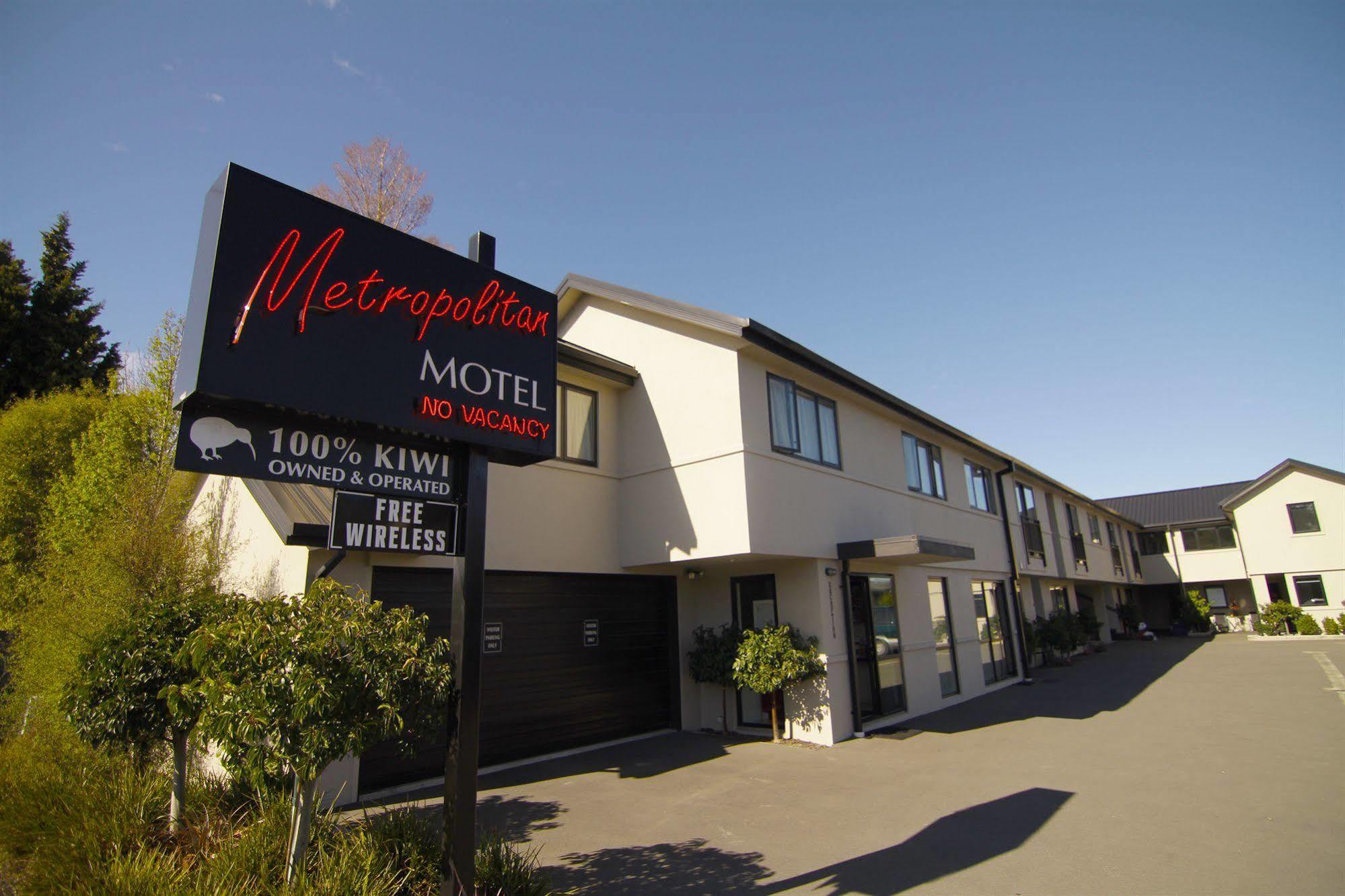 Metropolitan Motel On Riccarton Christchurch Eksteriør bilde